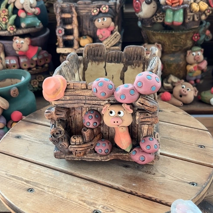 嘻哈多肉花盆百搭