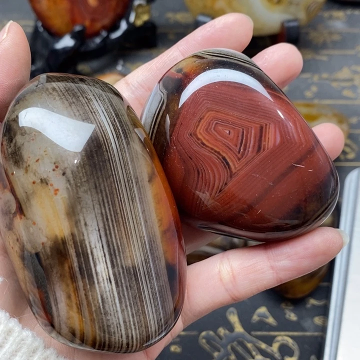 玛瑙/玉髓玛瑙未镶嵌顶**生