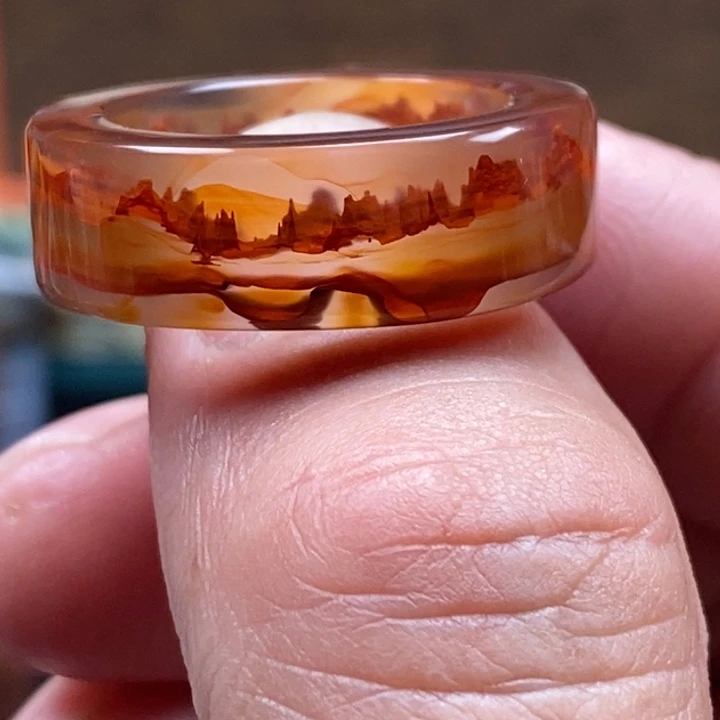 *****玛瑙/玉髓未镶嵌戒指