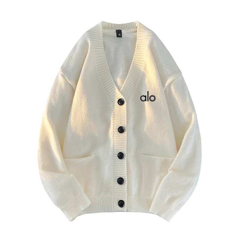 DeweLvum轻奢潮流时尚简约百搭宽松休闲舒适新款长袖针织衫外套男