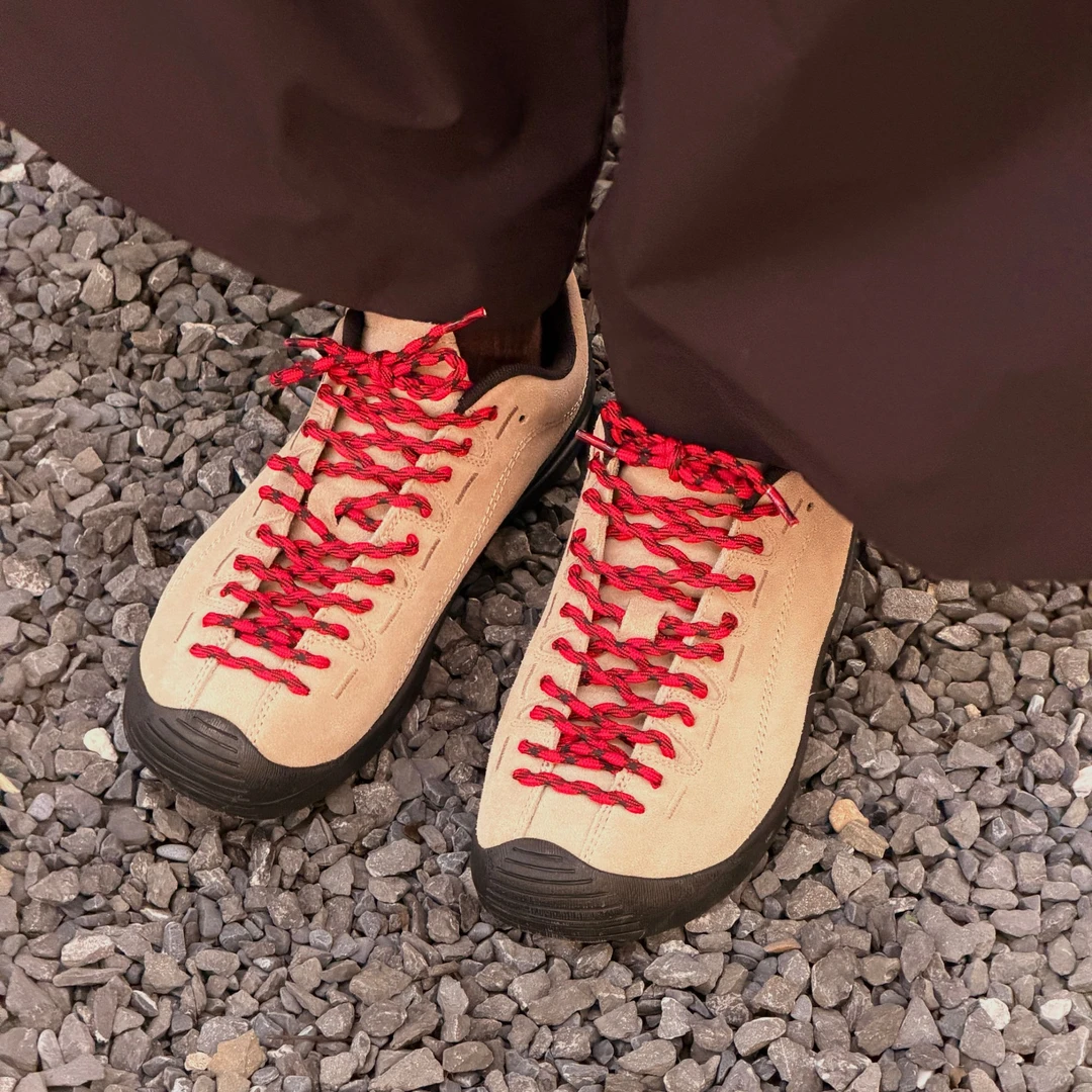 Ms.Qnn“撞色山系鞋”牛反绒撞色经典徒步户外运动休闲鞋52X958 Q姐