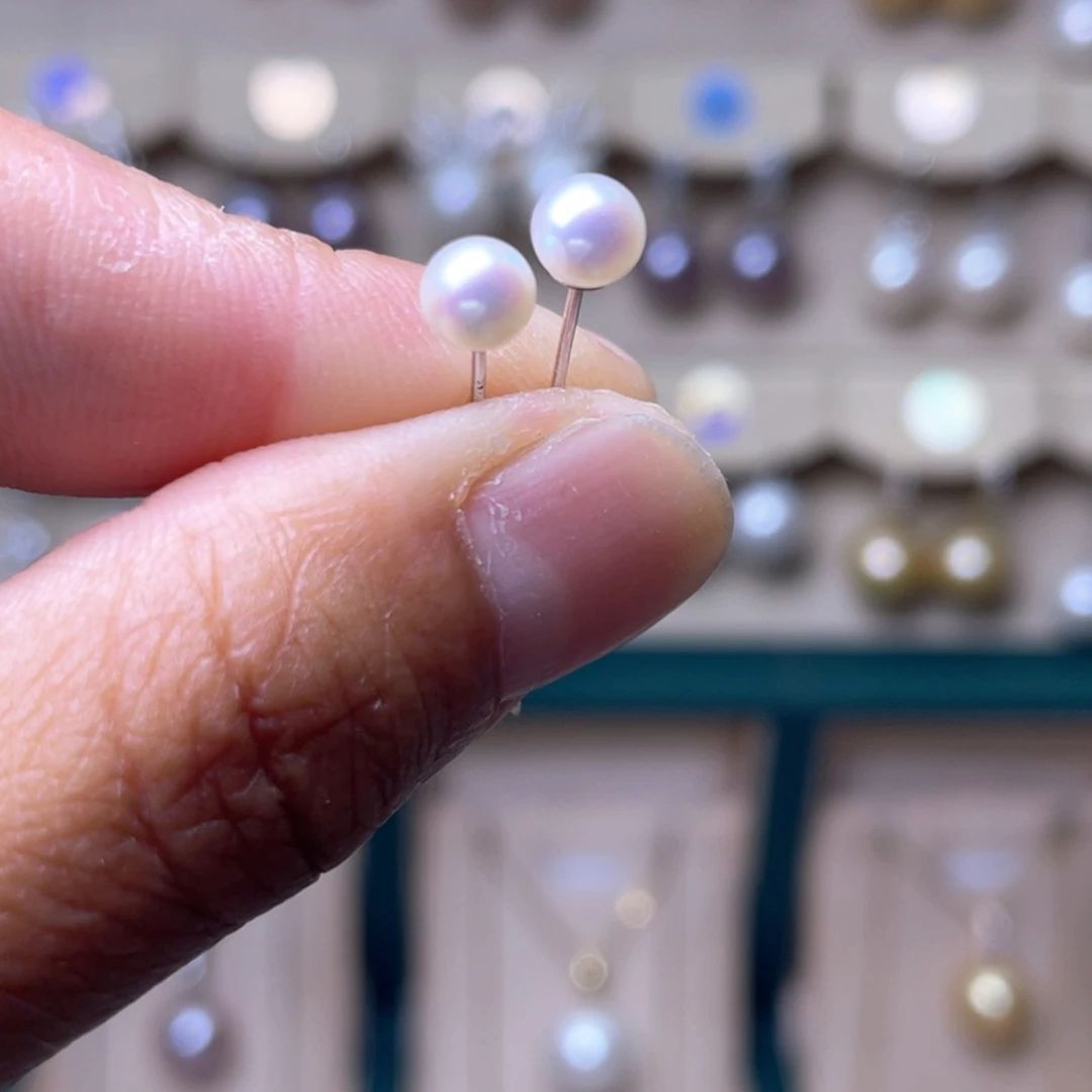 银S925镶嵌淡水珍珠其他