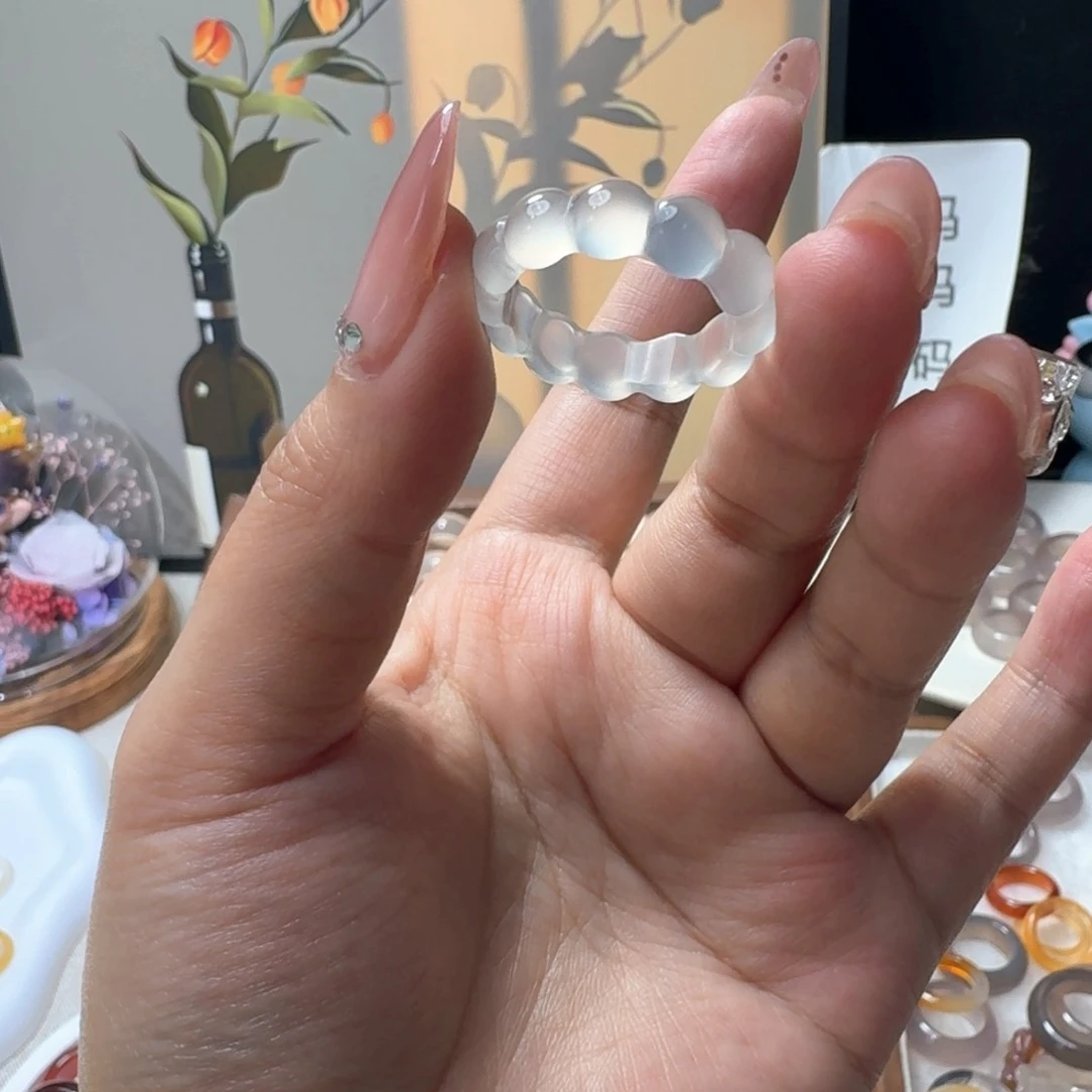 未镶嵌戒指玛瑙/玉髓562港20