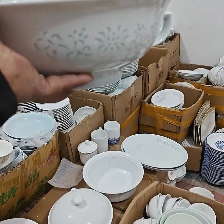 瓷景德镇青瓷玲珑煲一个