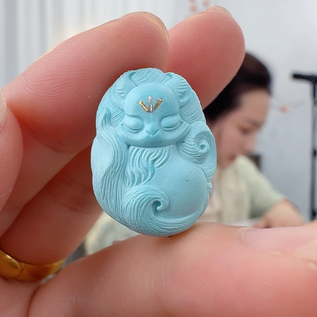 绿松石未镶嵌珠宝半成品