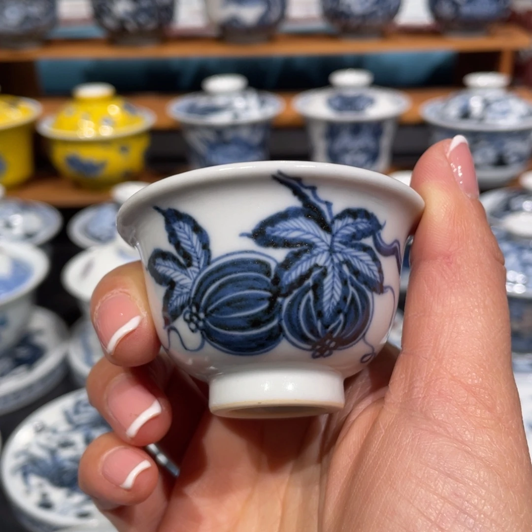 景德镇陶瓷手工手绘