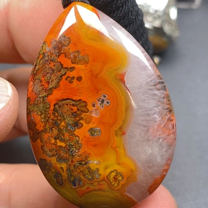 玛瑙/玉髓颈饰未镶嵌用****9