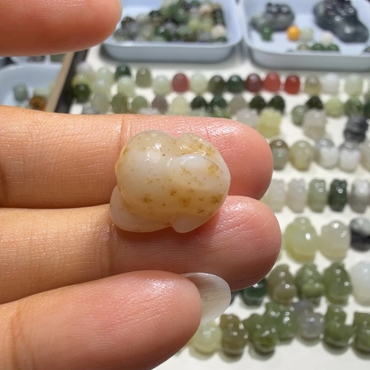 春***集未镶嵌和田玉珠宝半成品