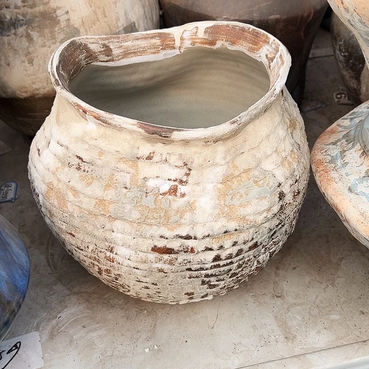 景德镇精品花盆栽适合口20高25