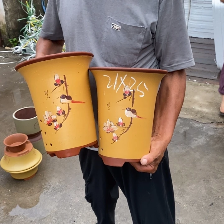 紫砂花盆紫砂艺术