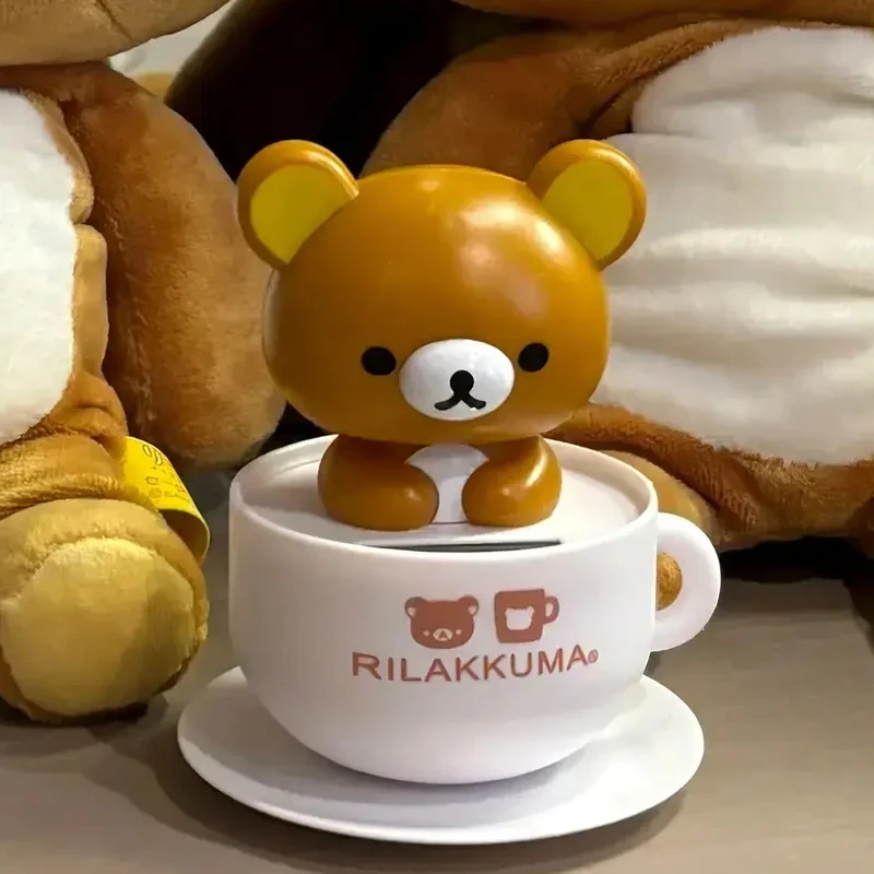 【治愈】轻松熊点头摆件全自动太阳能可爱礼品桌面摆件精致生日礼物