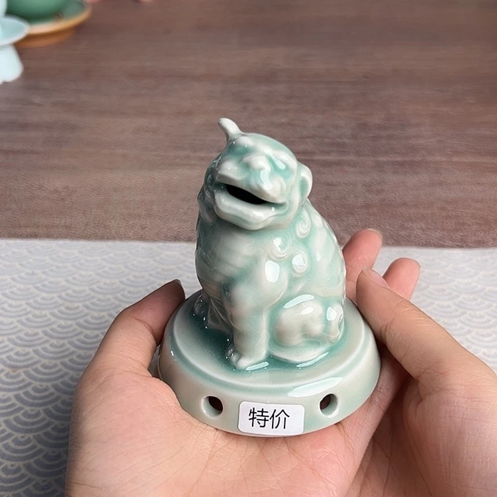 龙泉云间青瓷小米茶器