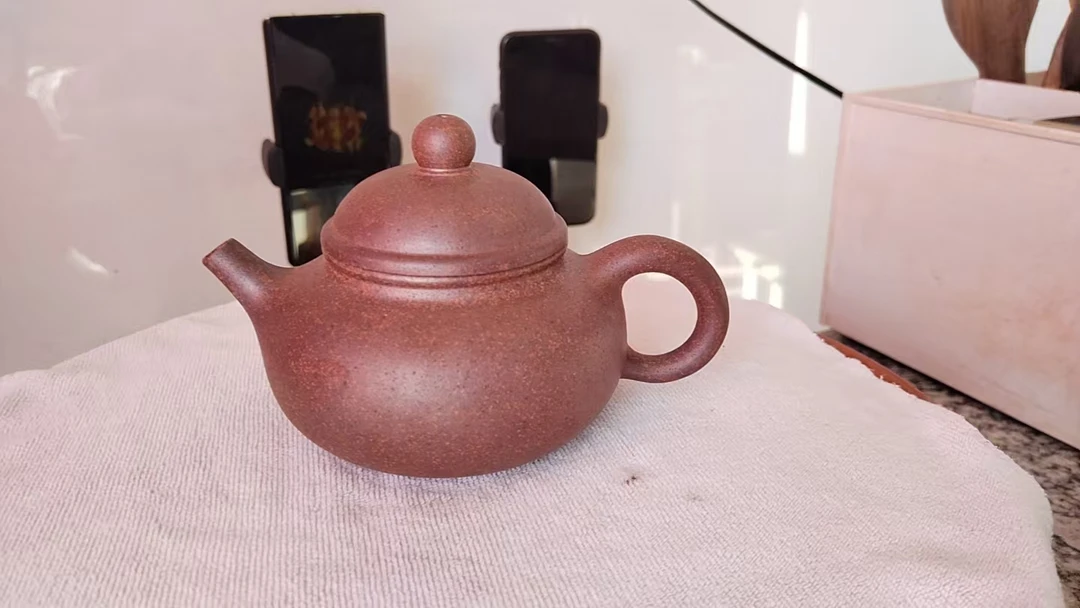 紫袍金星/金沙黑星/紫玉金砂 容天壶