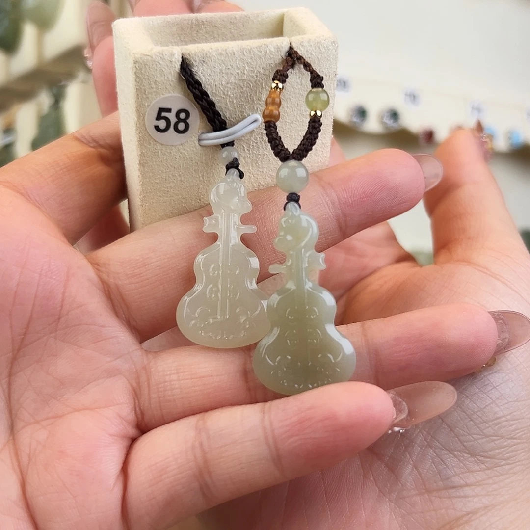 和田玉未镶嵌套链