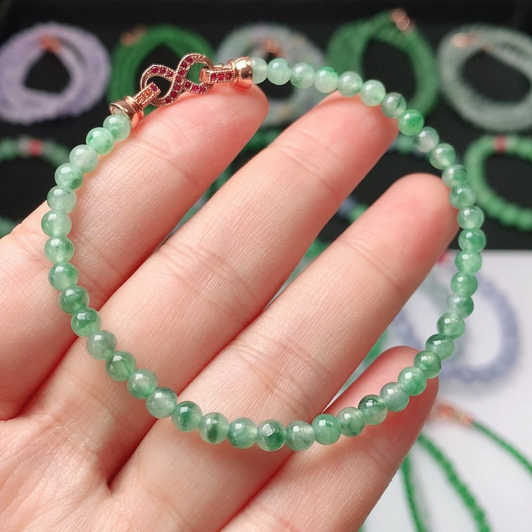 翡翠未镶嵌手链翡翠