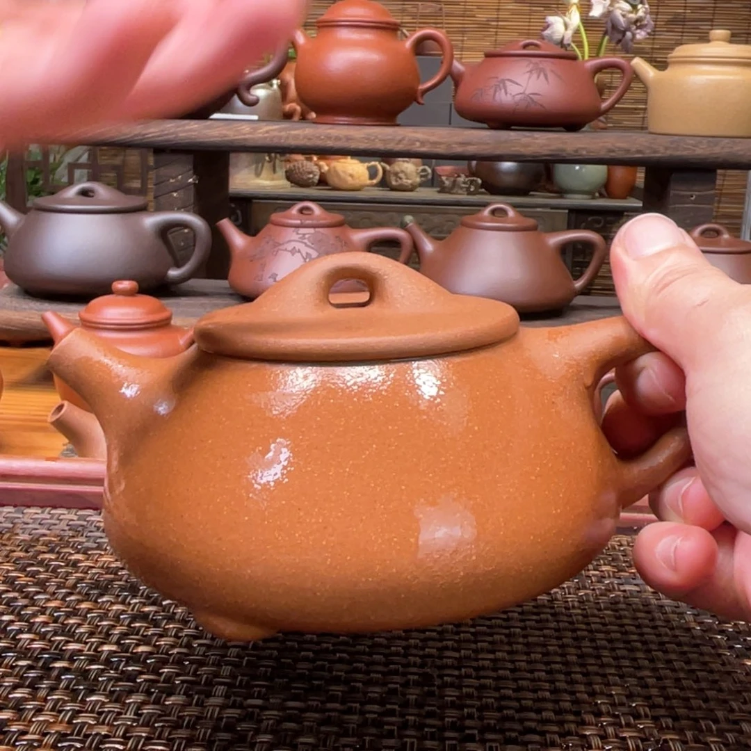 茶壶紫砂宜兴原矿紫砂手工制320