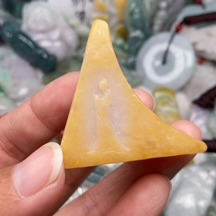 未镶嵌挂件翡翠翡翠
