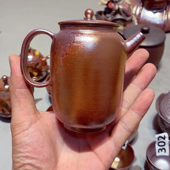 柴烧茶具陶瓷杯子