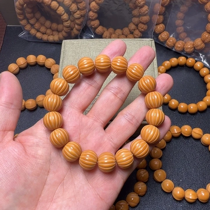 猴头核桃手串瓜珠
