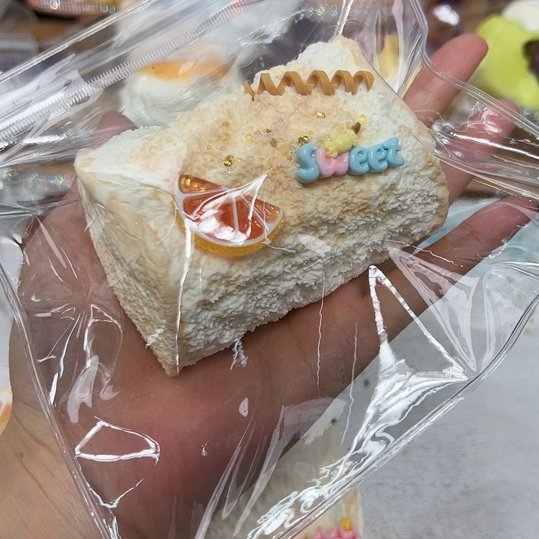 硅胶奶香手握吐司200g