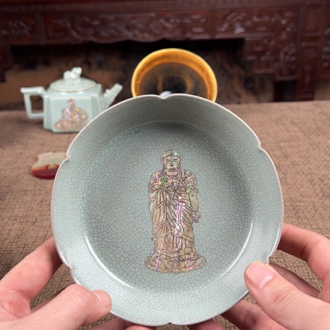 瓷片陶瓷艺术瓷器摆件