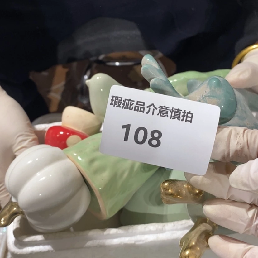 【闪购商品】摆件小****陶瓷摆件瑕疵特卖