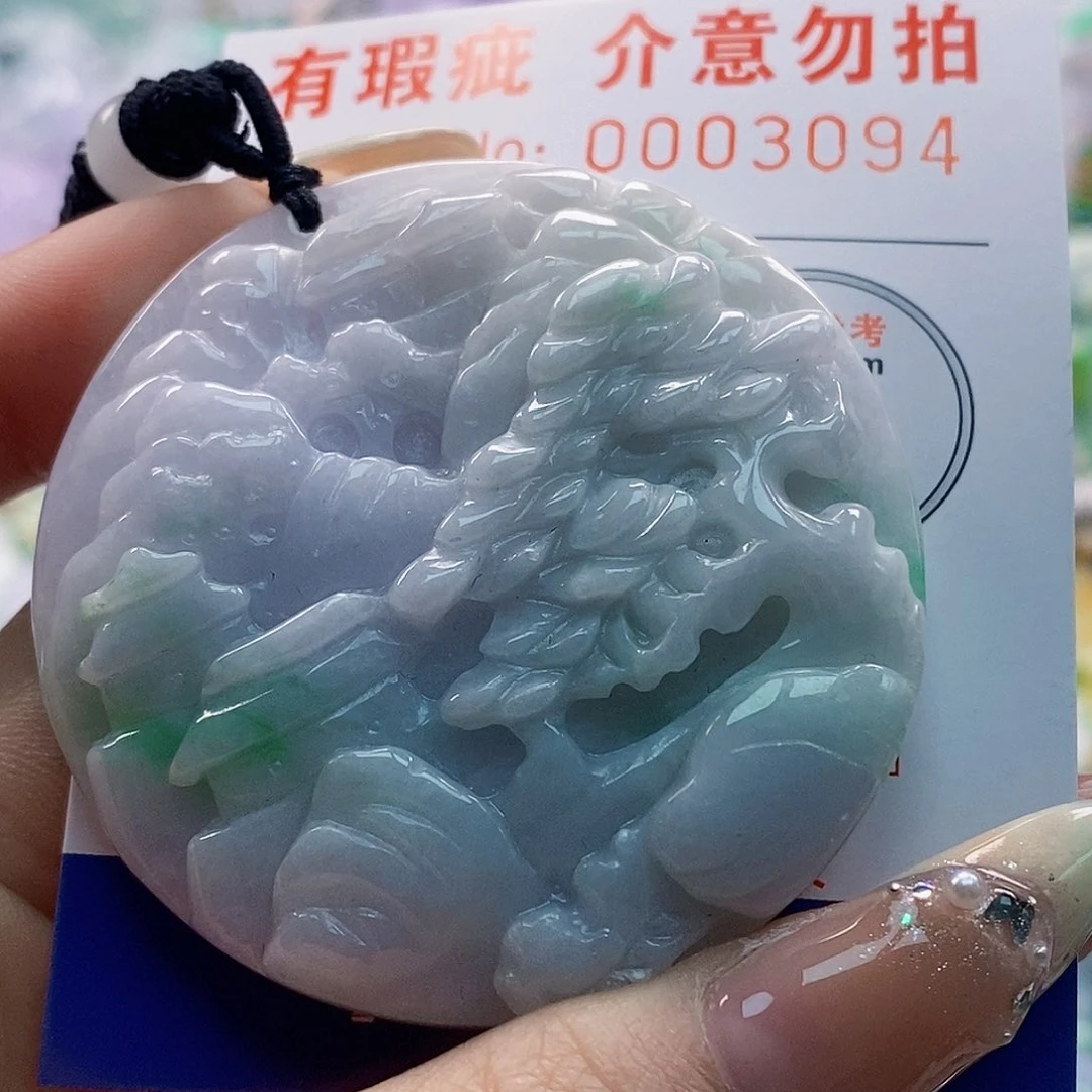 吊坠(不含链)未镶嵌翡翠