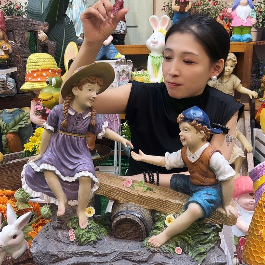 摆件欧美摆件红红火火