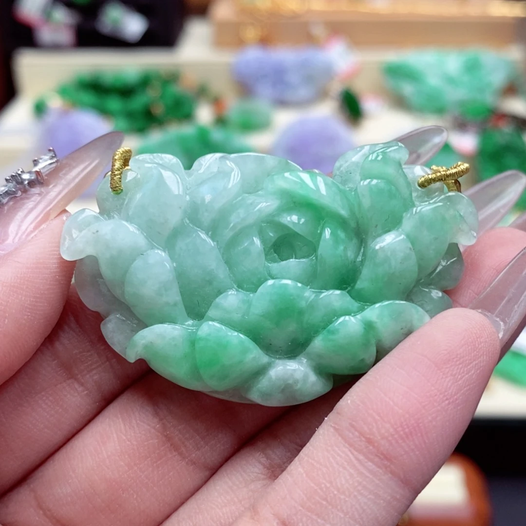 颈饰未镶嵌翡翠翡翠吊坠