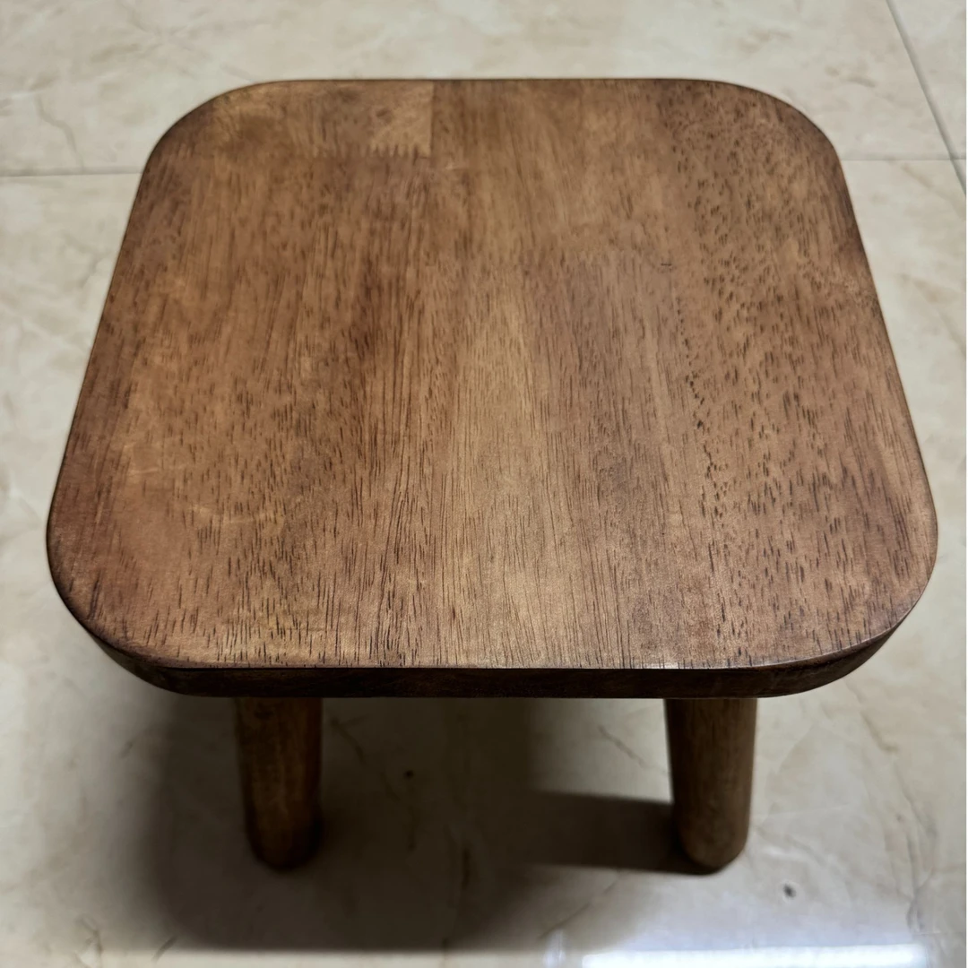 实木小凳子家用客厅现代简约方形方形小板凳茶几凳圆凳矮凳木头凳