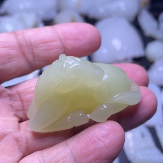 吊坠(不含链)未镶嵌和田玉