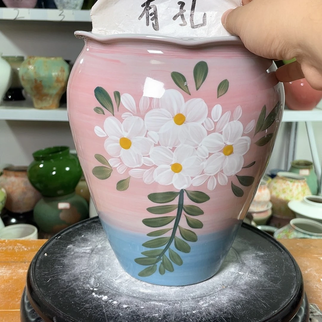 景德镇陶瓷花盆123