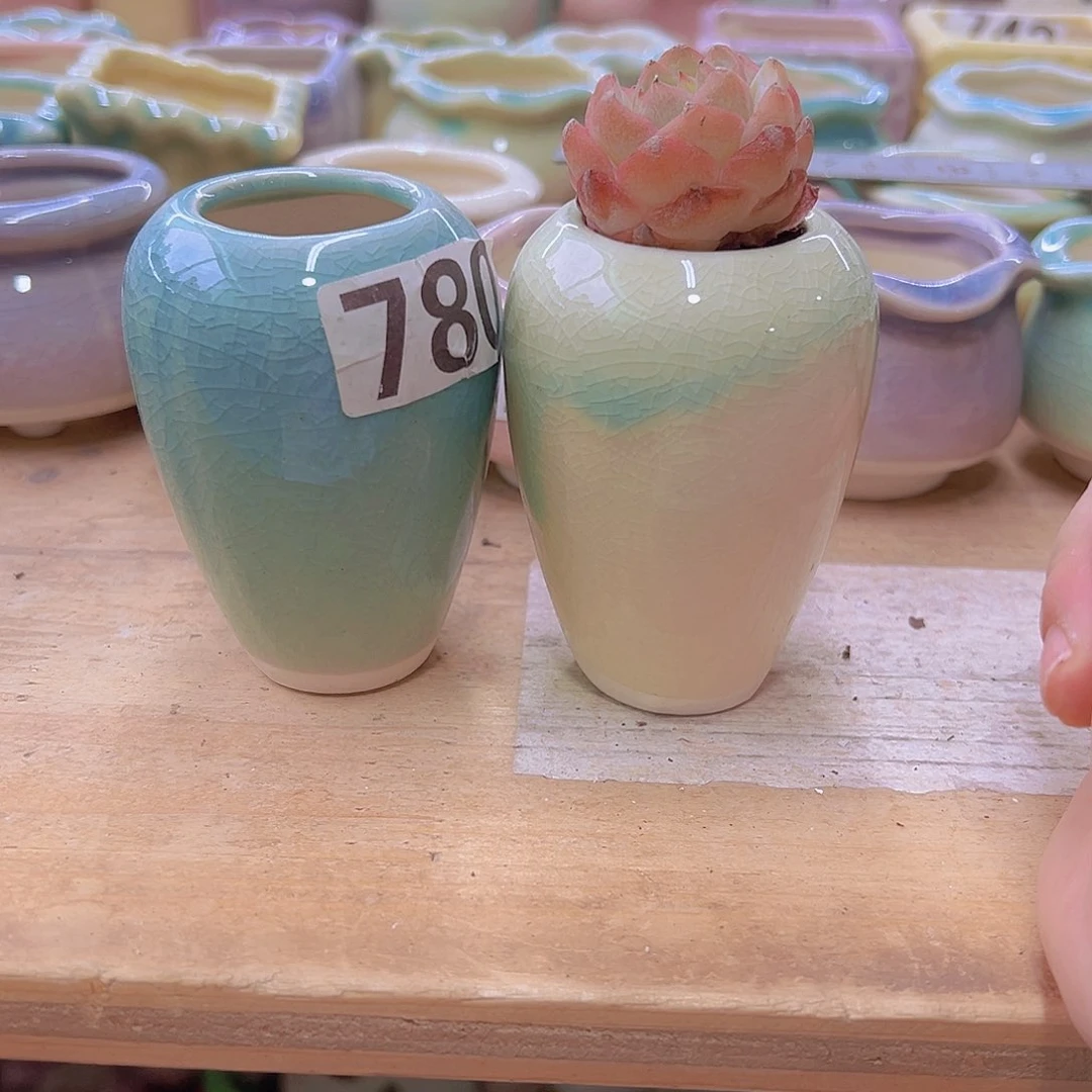 陶瓷花盆单场满12包邮