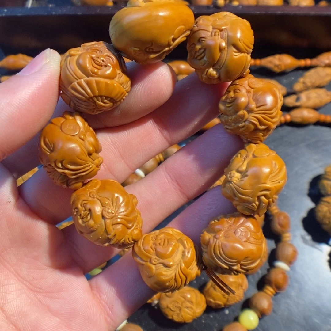 手串/手链橄榄核财神
