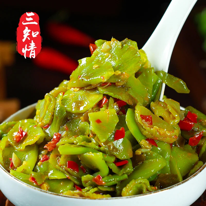 三知情 彩椒莴笋280克/瓶 香辣即食下饭菜开味拌饭佐餐