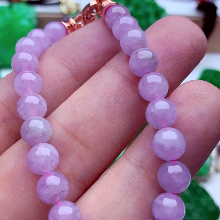 翡翠未镶嵌手链手串