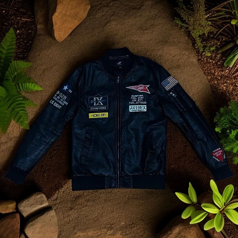 男装休闲黑色皮衣秋冬潮流秋季春秋男士男款以直播间为准夹克真皮