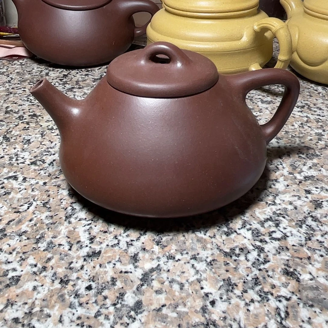 茶壶紫砂微瑕老紫泥子冶