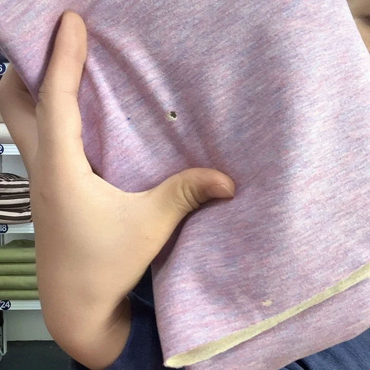 炫彩紫色奥绒布头