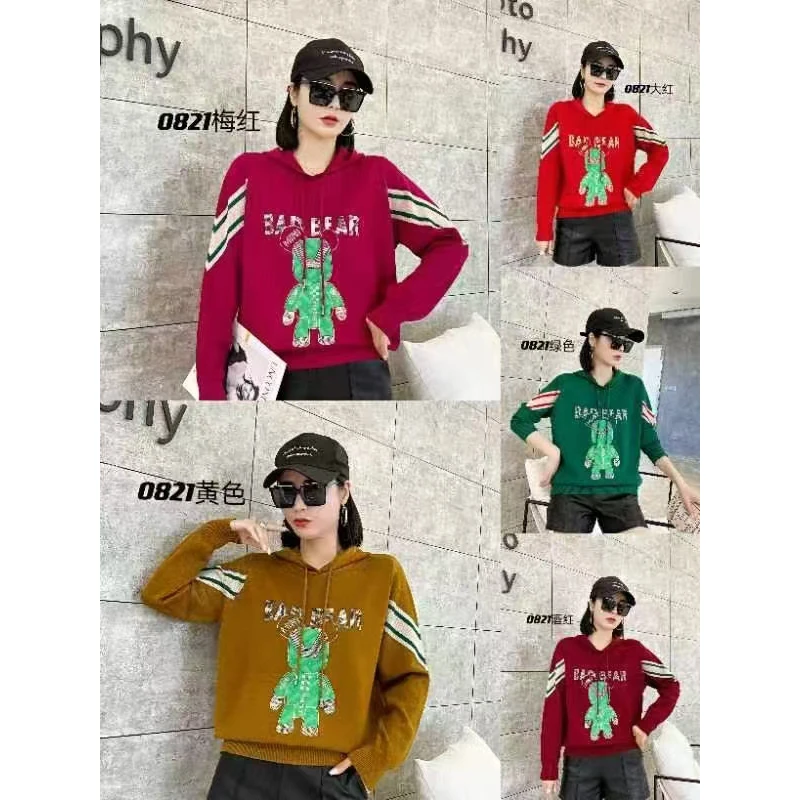 E5-女士春秋款连帽卫衣