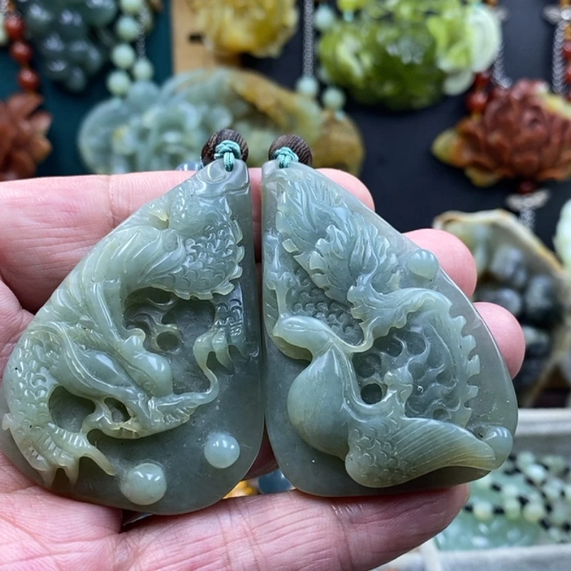 【闪购商品】未镶嵌岫玉吊坠