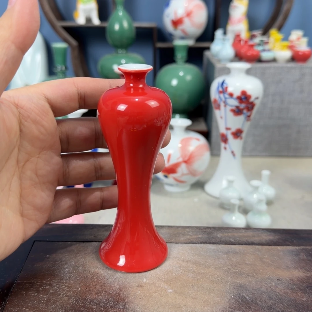 陶瓷手工小花器摆件