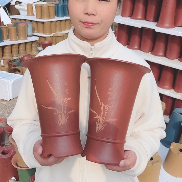 花盆紫砂宜兴紫砂精品花盆
