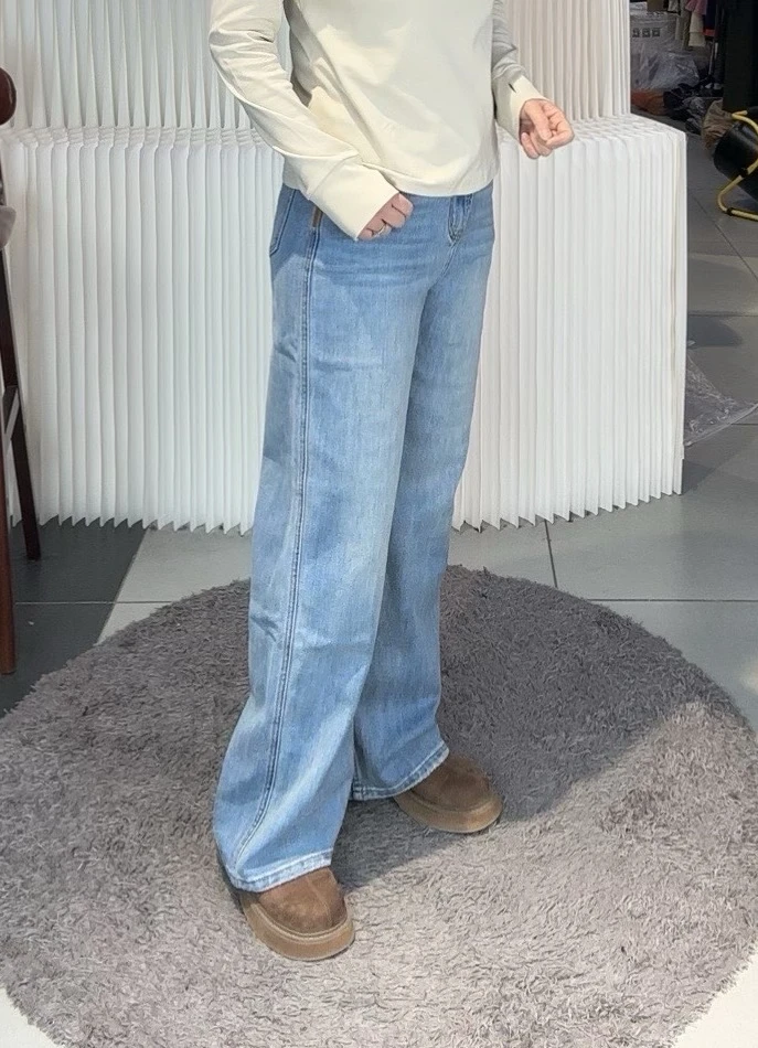涛姐服饰 25年早春款 休闲牛仔裤 FM2520008