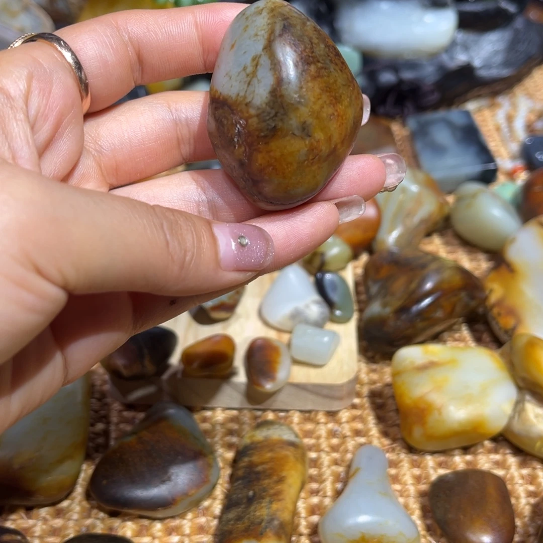 和田玉（子料）未镶嵌珠宝奇石和田玉66克