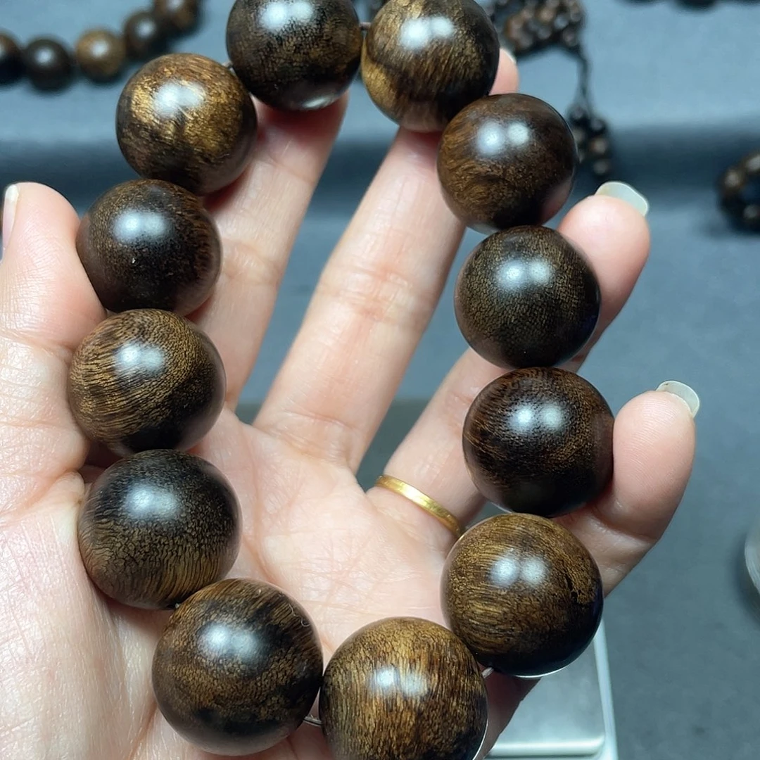 沉香手串齐**圣白棋瘤疤2.0