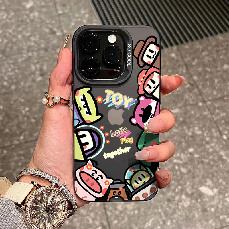 萌版总动员适用苹果16/15手机壳iphone14Promax元气13软12防摔11x