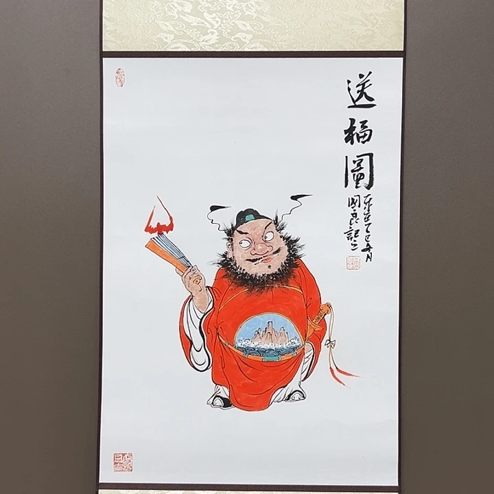 国画唐国良  手绘原创