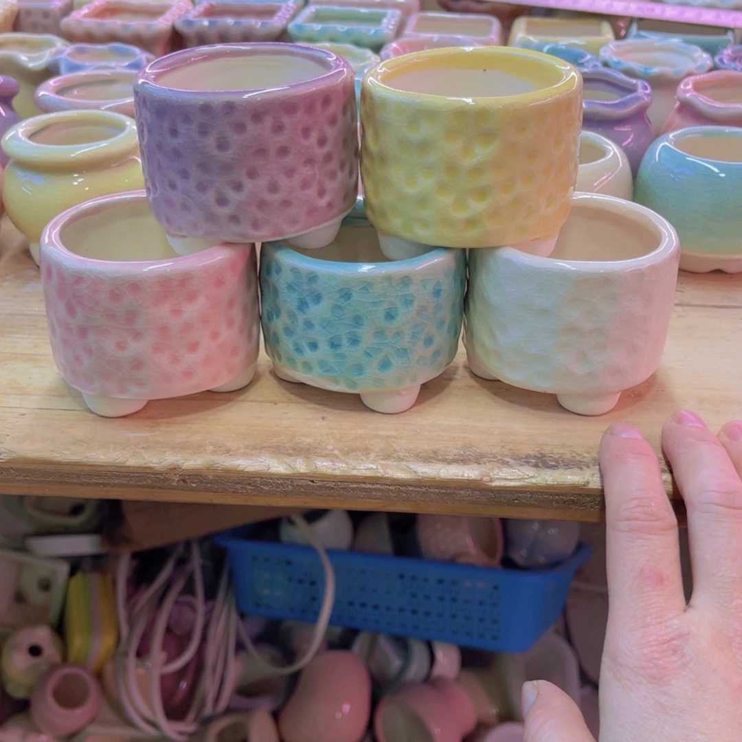 陶瓷花盆当场凑满12包邮