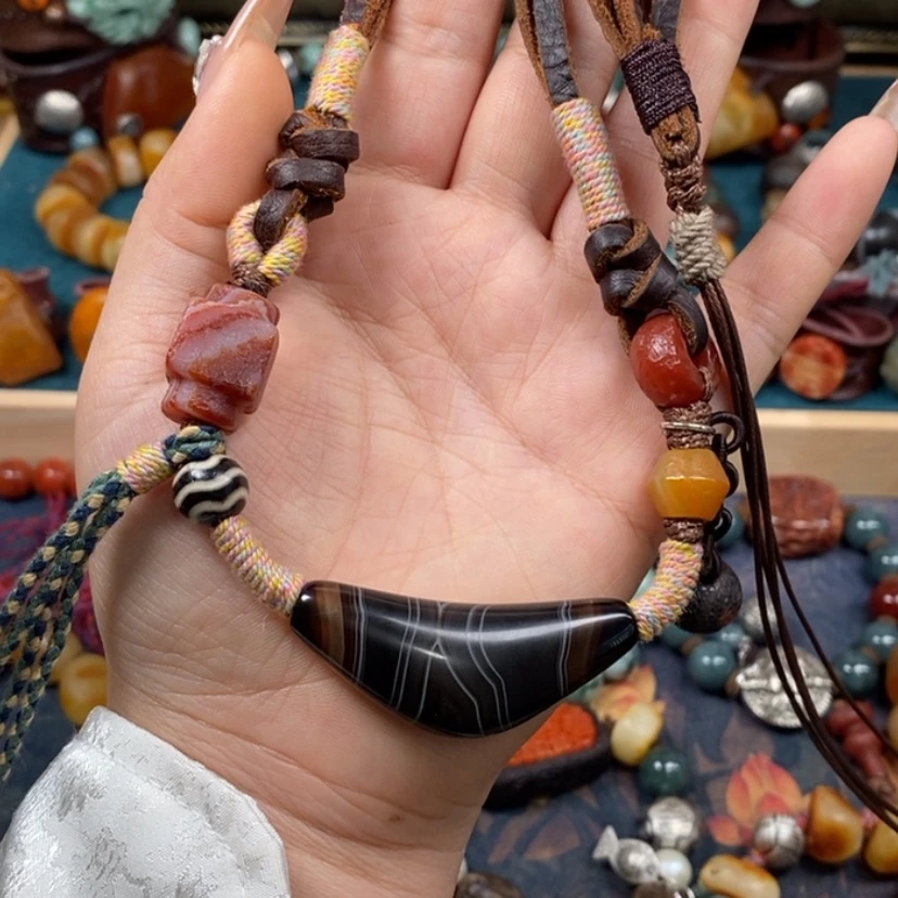 【闪购商品】玛瑙/玉髓颈饰未镶嵌